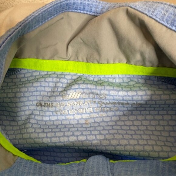 Vineyard Vines On The Go Sankaty Zip Pullover Mens S Performance Golf Casual - Picture 4 of 4